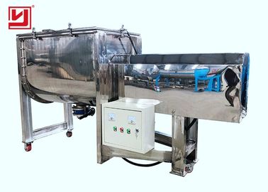 Horizontal Putty Powder Ribbon Blender ，Powder Mixer Machine Stainless Steel