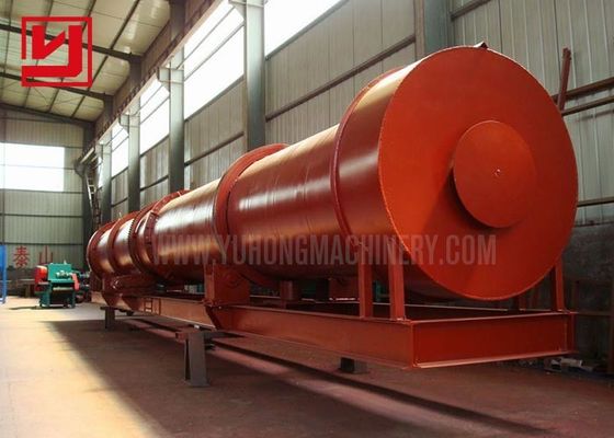 Industrial Sawdust Sand Sludg Sea Salt Single Cylinder Rotary Dryer